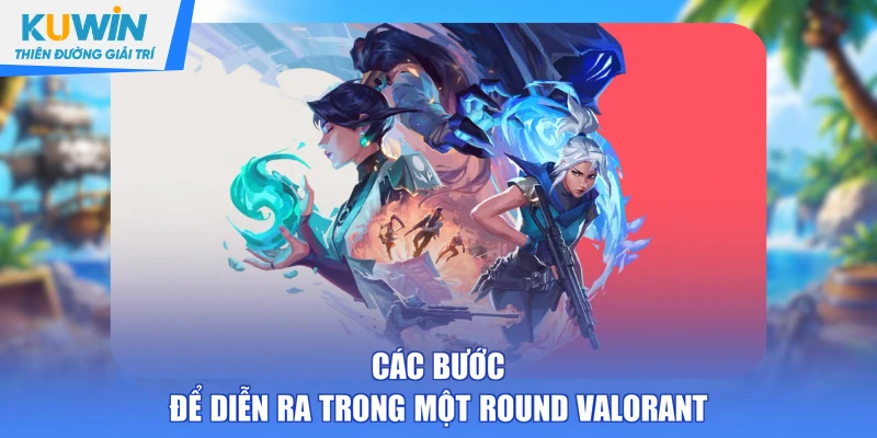 Các bước để diễn ra trong một round Valorant